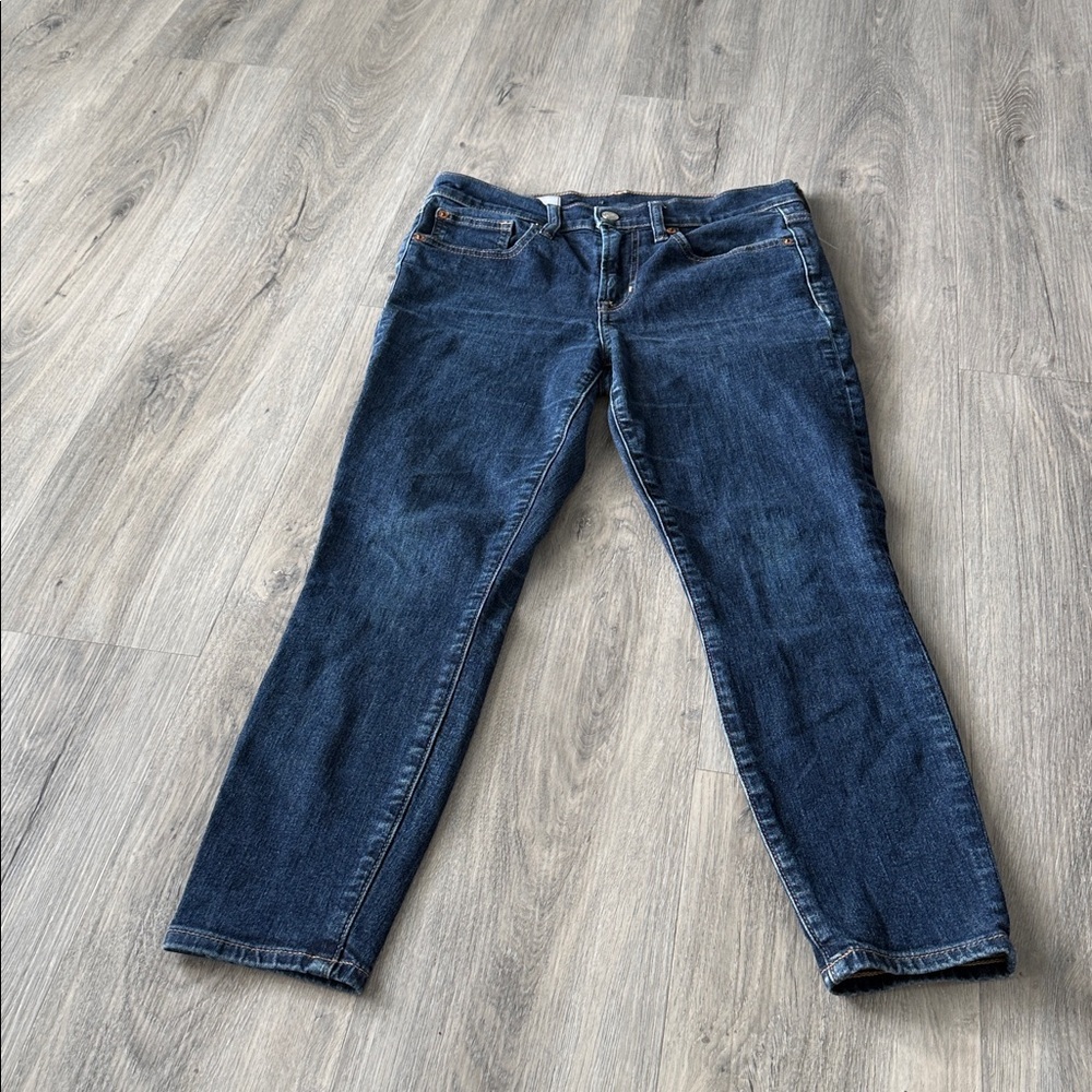 GAP Dark Blue Skinny Jeans for Women size 28 - Picture 2 of 9